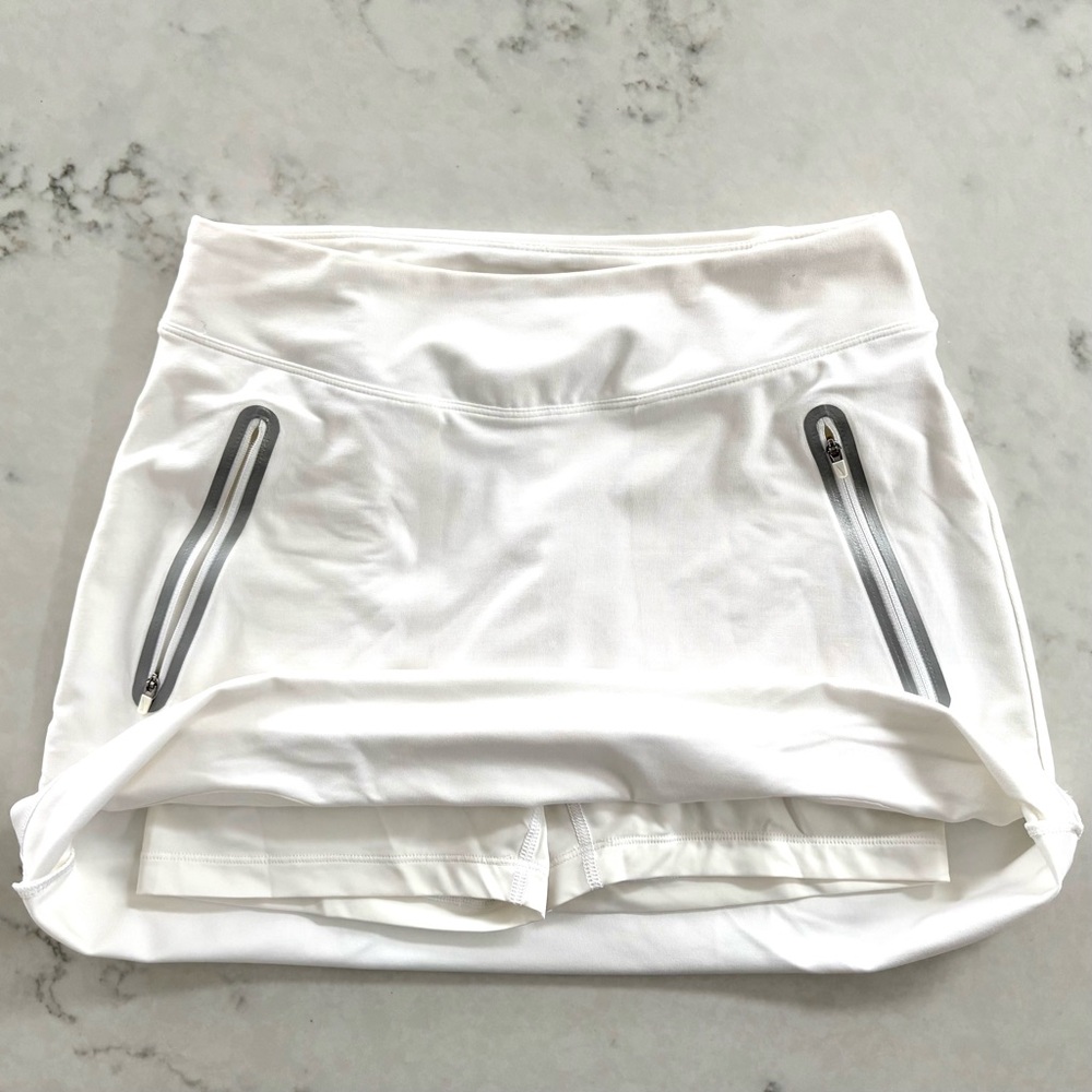 Nike Golf Dri-Fit White Tennis Skort 🤍 Built-In Shorts | Size S - Picture 3 of 8